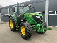 2016 john deere 6155r vierwielaangedreven landbouwtractor - afbeelding 2 van  52