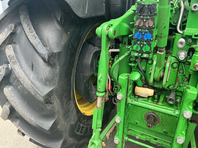2016 john deere 6155r vierwielaangedreven landbouwtractor - afbeelding 7 van  52