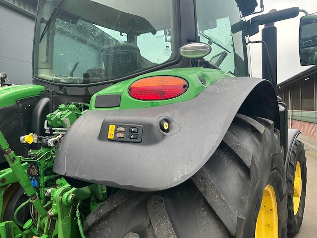 2016 john deere 6155r vierwielaangedreven landbouwtractor - afbeelding 9 van  52