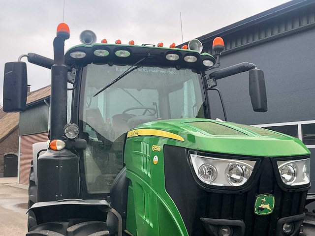 2016 john deere 6155r vierwielaangedreven landbouwtractor - afbeelding 11 van  52