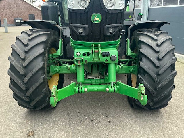 2016 john deere 6155r vierwielaangedreven landbouwtractor - afbeelding 14 van  52