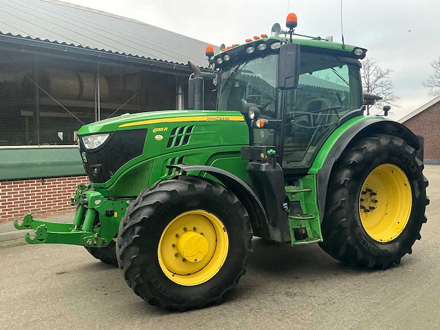 2016 john deere 6155r vierwielaangedreven landbouwtractor - afbeelding 21 van  52