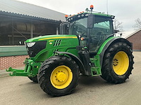 2016 john deere 6155r vierwielaangedreven landbouwtractor - afbeelding 34 van  52