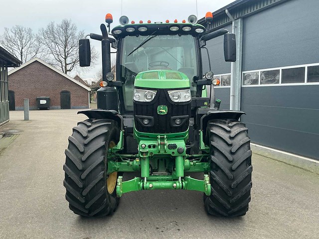 2016 john deere 6155r vierwielaangedreven landbouwtractor - afbeelding 50 van  52