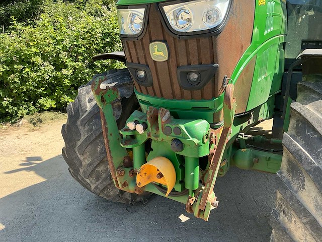 2016 john deere 6155r vierwielaangedreven landbouwtractor - afbeelding 18 van  30