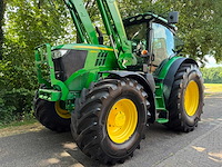 2016 john deere 6195r ap (frontlader) vierwielaangedreven landbouwtractor - afbeelding 5 van  11
