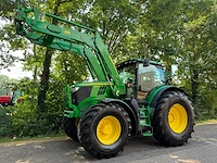 2016 john deere 6195r ap (frontlader) vierwielaangedreven landbouwtractor - afbeelding 1 van  11