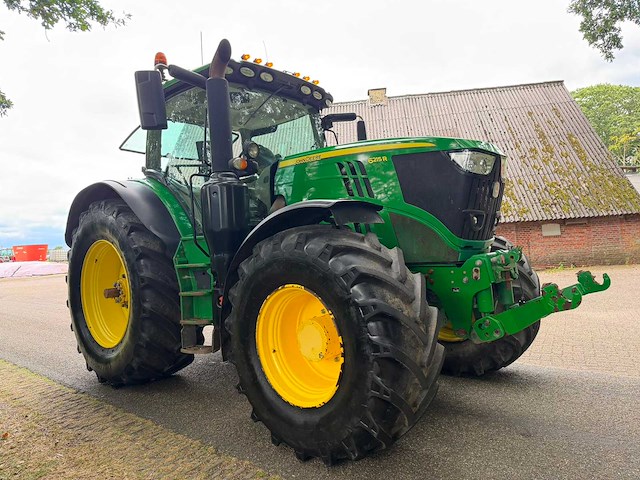 2016 john deere 6215r vierwielaangedreven landbouwtractor - afbeelding 5 van  9