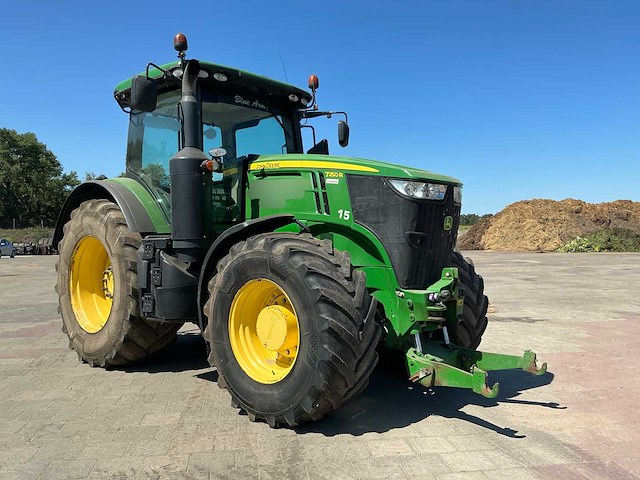 2016 john deere 7250r vierwielaangedreven landbouwtractor - afbeelding 20 van  22