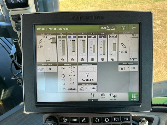 2016 john deere 8370r vierwielaangedreven landbouwtractor - afbeelding 29 van  35
