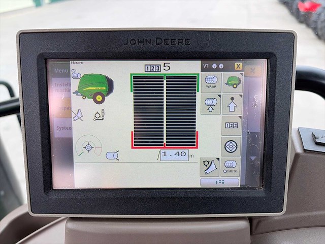 2016 john deere 990h balenpers - afbeelding 8 van  15