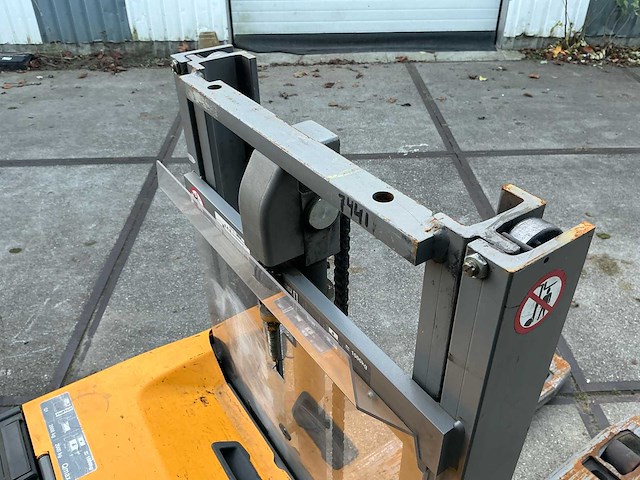 2016 jungheinrich 24v 3 pzs 375 stapelaar - afbeelding 10 van  25