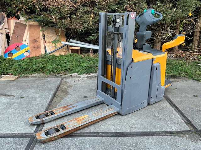 2016 jungheinrich 24v 3 pzs 375 stapelaar - afbeelding 20 van  25