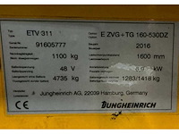 2016 jungheinrich etv 311 reachtruck - afbeelding 19 van  26