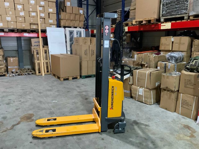 2016 jungheinrich hg 110 stapelaar - afbeelding 1 van  8