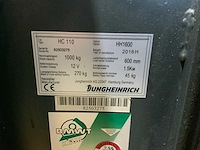 2016 jungheinrich hg 110 stapelaar - afbeelding 8 van  8