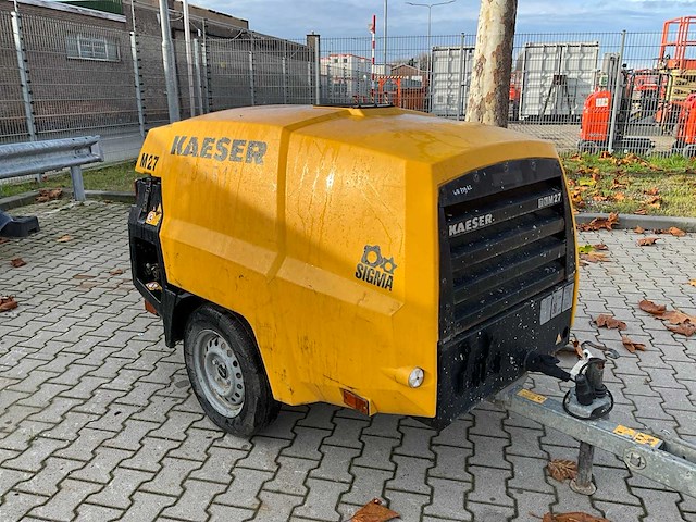 2016 kaeser m27 pe compressor aanhangwagen - afbeelding 2 van  24