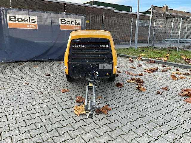 2016 kaeser m27 pe compressor aanhangwagen - afbeelding 12 van  24