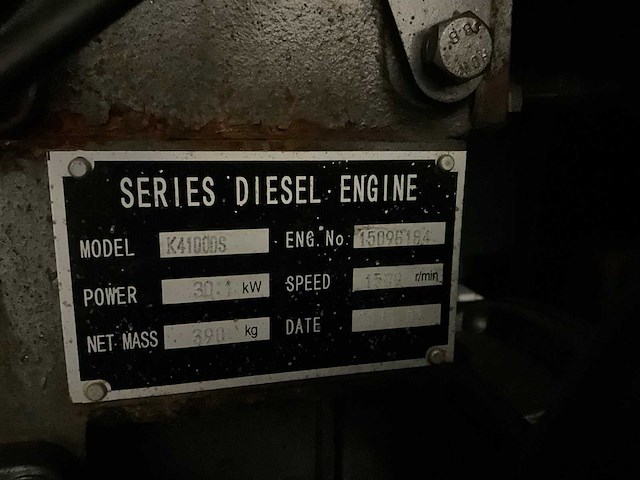 2016 kawakenki kk25 diesel noodstroomaggregaat - afbeelding 6 van  15
