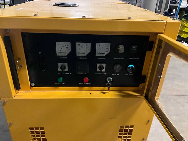 2016 kawakenki kk25 diesel noodstroomaggregaat - afbeelding 12 van  15