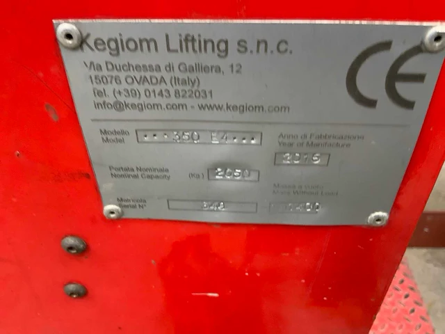 2016 kegiom 350 e4 mobiele minikraam - afbeelding 11 van  22