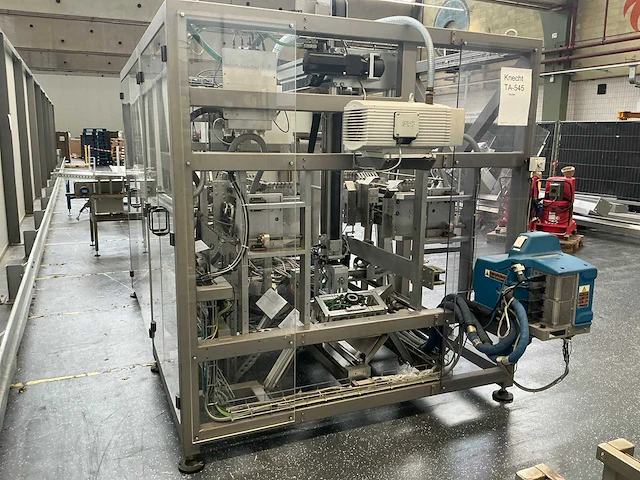 2016 knecht ta-545 dozenmaker dekselmaker met invoerbaan - afbeelding 37 van  41