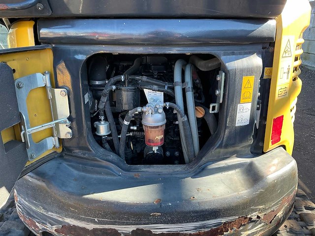 2016 komatsu pc 35 mr-3 minigraafmachine - afbeelding 3 van  11