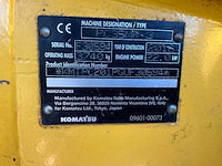 2016 komatsu pc 35 mr-3 minigraafmachine - afbeelding 11 van  11