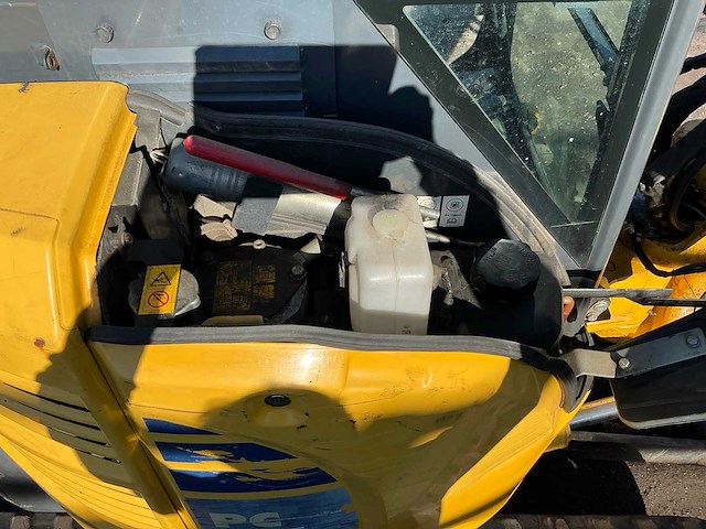 2016 komatsu pc 35 mr-3 minigraafmachine - afbeelding 38 van  48