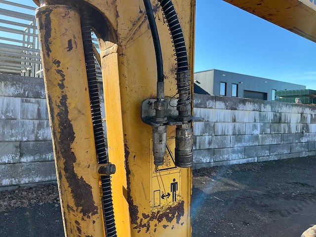 2016 komatsu pc 35 mr-3 minigraafmachine - afbeelding 11 van  48