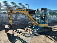 2016 komatsu pc 35 mr-3 minigraafmachine - afbeelding 1 van  48