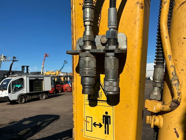 2016 komatsu pc 35 mr-3 minigraafmachine - afbeelding 13 van  48