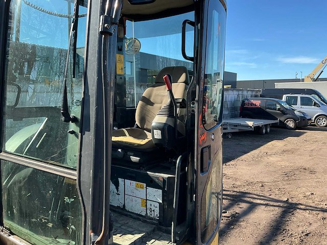 2016 komatsu pc 35 mr-3 minigraafmachine - afbeelding 22 van  48