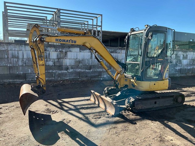 2016 komatsu pc 35 mr-3 minigraafmachine - afbeelding 12 van  48