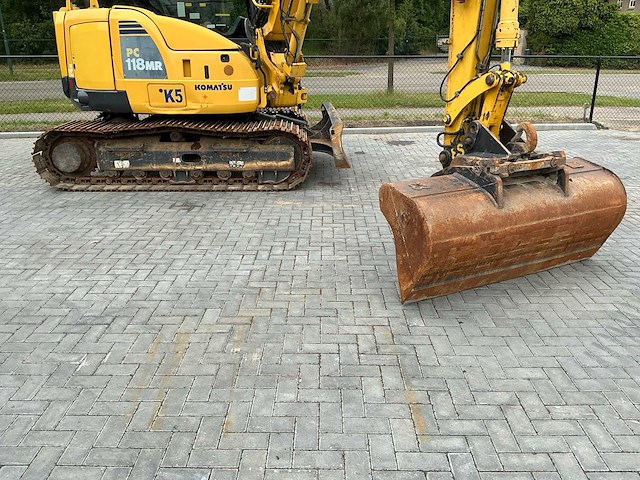 2016 komatsu pc118mr rupsgraafmachine - afbeelding 11 van  42