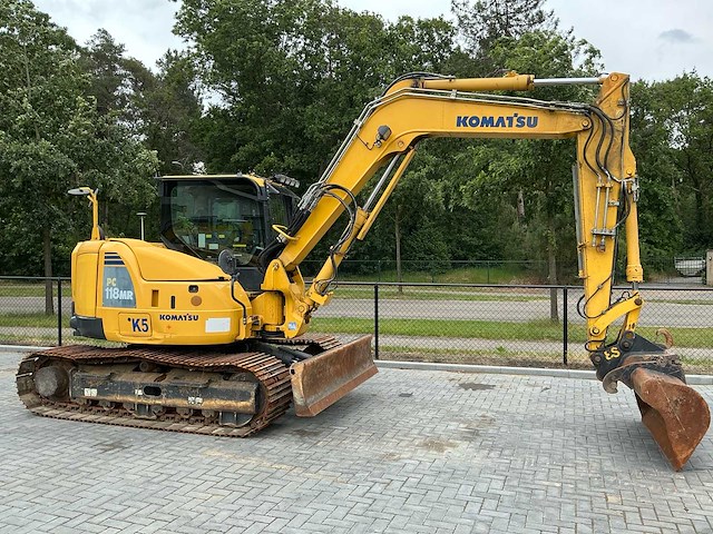 2016 komatsu pc118mr rupsgraafmachine - afbeelding 7 van  42