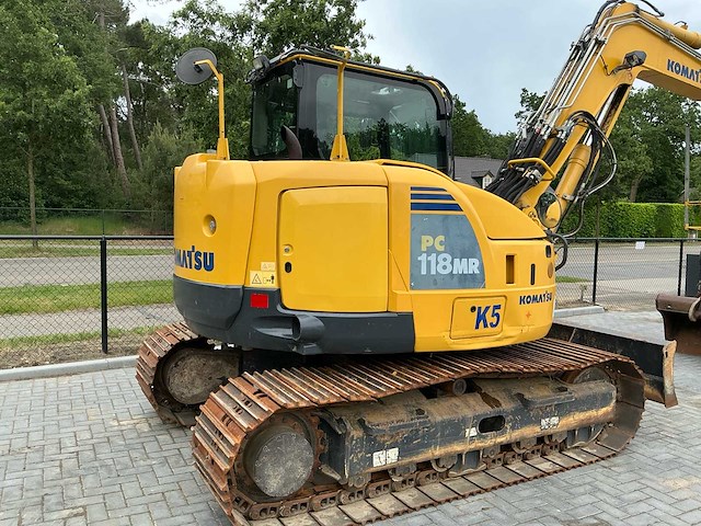 2016 komatsu pc118mr rupsgraafmachine - afbeelding 9 van  42
