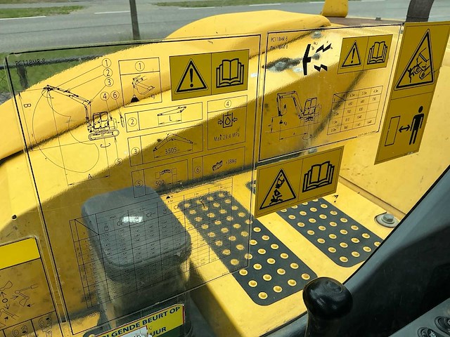 2016 komatsu pc118mr rupsgraafmachine - afbeelding 35 van  42