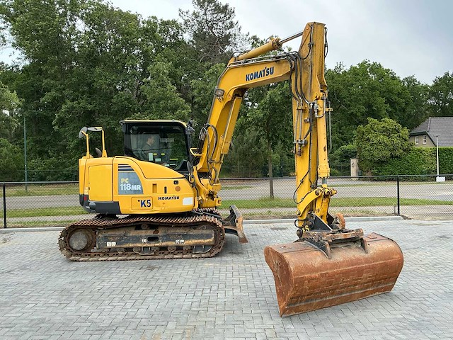 2016 komatsu pc118mr rupsgraafmachine - afbeelding 10 van  41