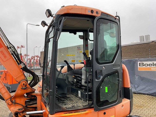 2016 komatsu pc80mr-3 midi graafmachine - afbeelding 14 van  38