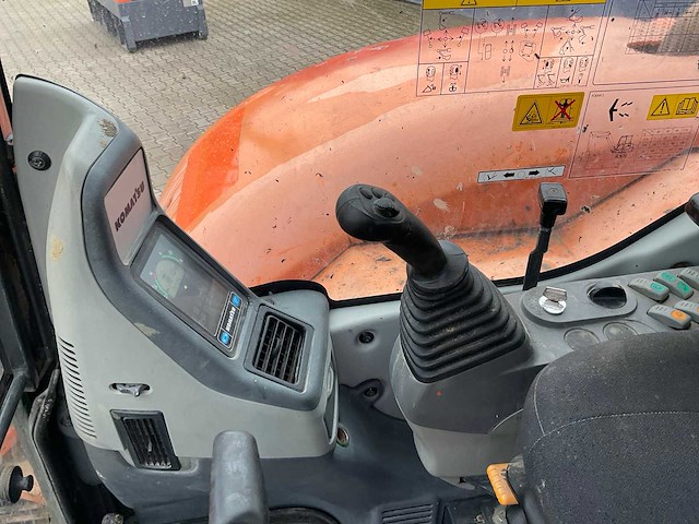 2016 komatsu pc80mr-3 midi graafmachine - afbeelding 17 van  38