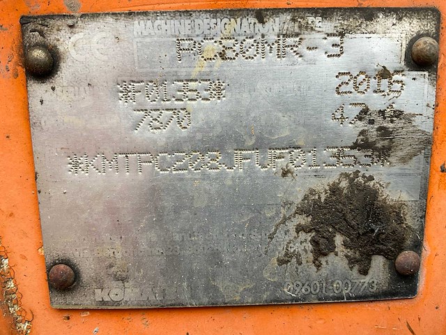 2016 komatsu pc80mr-3 midi graafmachine - afbeelding 32 van  38