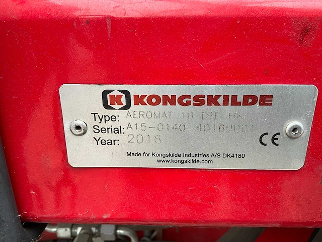 2016 kongskilde aeromat 10 dte hk mais zaaimachine - afbeelding 33 van  33
