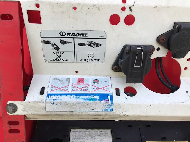 2016 krone sd oplegger - afbeelding 11 van  30