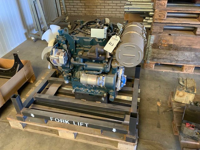 2016 kubota d1803-cr-eu4 dieselmotor - afbeelding 1 van  2