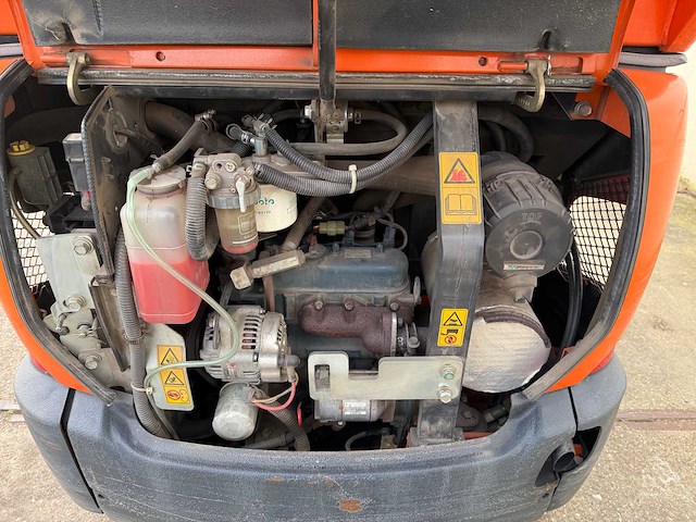 2016 kubota kx016-4 minigraafmachine - afbeelding 9 van  12