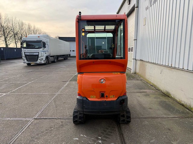 2016 kubota kx016-4 minigraafmachine - afbeelding 2 van  12