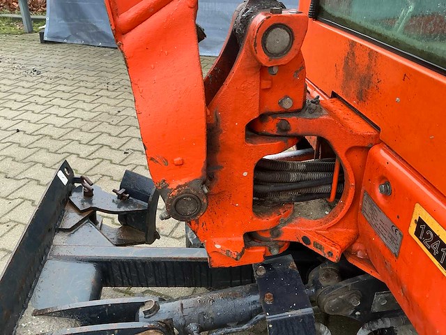 2016 kubota kx016-4 minigraafmachine - afbeelding 4 van  25