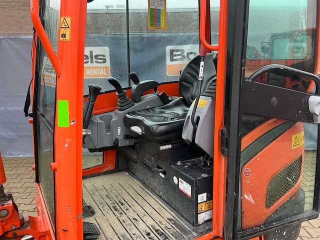 2016 kubota kx016-4 minigraafmachine - afbeelding 6 van  25