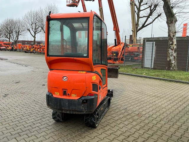 2016 kubota kx016-4 minigraafmachine - afbeelding 22 van  25